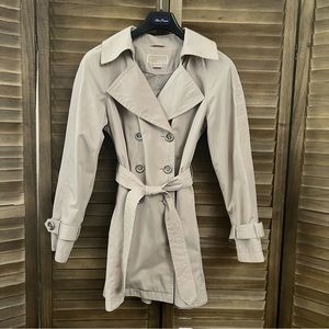 Michael Kors Trench Coat Rain Coat Khaki Tan Medium